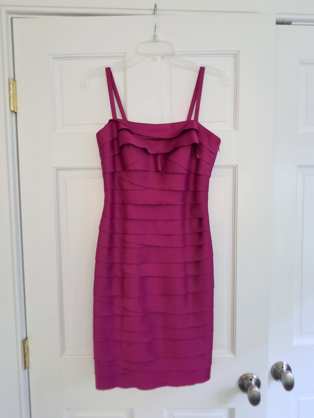 NWT Kenneth Cole New York  Layered Sheath Dress Size 6